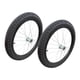 thumbnail image 2 of 2 ruedas de 20'' para remolque de bicicleta, neumáticos de goma resistentes para ciclismo y deportes, fácil instalación, componente de, 2 of 8