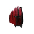 thumbnail image 5 of Everest 21" Deluxe Wheeled Backpack, Burgundy All Ages, Unisex 5045WH-BURG, Carrier and Shoulder Book Bag for School, Work, Sports, and Travel, 5 of 5