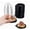 Black Base, variant on 50 count Clear Plastic Mini Cake Box with Dome , Mini Muffin Container Box Mooncake Dome Box Pastry Baking Packaging Boxes Wedding Birthday Gifts Supplies (Black Base)