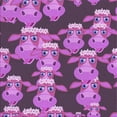 thumbnail image 1 of Ahgly Company Machine Washable Indoor Square Transitional Dark Carnation Pink Area Rugs, 5' Square, 1 of 7
