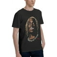 thumbnail image 2 of Playboi Rappe Carti Mens Womens Hip Hop Rap Trap Rapper Streetwear Vintage Style T-Shirt Black, 2 of 8