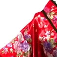 thumbnail image 6 of Robes for Women,Japanese Kimono Women Robe,Floral Kimonos for Women, Complete with Bowknot and Belt,Womens Robes, 6 of 7