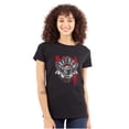thumbnail image 3 of Let Freedom Ring American Flag Eagle Womens Slim Fit Graphic Tee Brisco Brands S, 3 of 6