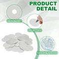 thumbnail image 3 of Uxcell 100Pcs Round Plastic Tags (5cm/1.9", Gray) - Blank Merchandise Clothing Labels Waterproof & Durable Identification Price Tags for Supermarkets Warehouse Office, 3 of 6