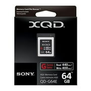 Sony G-series Qdg64f - Flash Memory Card - 64 Gb - Xqd