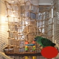 thumbnail image 4 of Pet Supplies Parrot Bird Crawling Net Rope Ladder Toy Gym Hanging Swing Net Parrot Toy Hooked Bird Cage Accessory for Parrots Hamsters Ferrets, 4 of 4