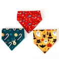 thumbnail image 3 of Pet Bandana Decorative Polyester: Pet Bib Dog Triangle Bandana Bib for Christmas, 3 of 4