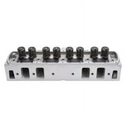 Edelbrock Cylinder Head Oldsmobile Performer RPM for Hydraulic Flat Tappet Polished Complete Single