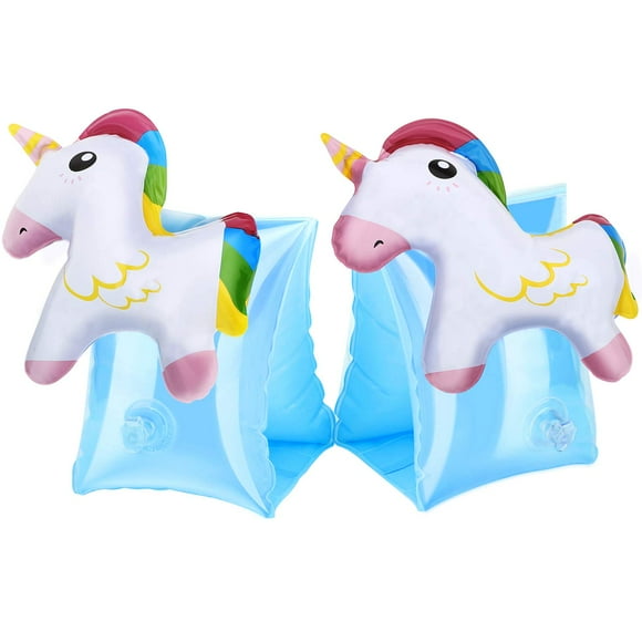 Brazaletes Inflables de Natación MoKo Unicornio para Niños de 3 a 6 Años