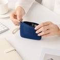 thumbnail image 3 of Women Coin Purse,Fabric Mini Change Purse,Portable Small Zippered Pouch for Coins Cash Cards Lipstick Keys, 3 of 8