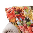 thumbnail image 3 of Dahl 50 x 60 Quilted Floral Throw Blanket with Polyester Fill, Multicolor, 3 of 5