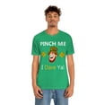 thumbnail image 5 of Pinch Me Dare - Funny Irish Leprechaun St Patricks Day Short Sleeve Tee - Funny Saint Patricks Day Shirt, 5 of 10