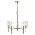 thumbnail image 5 of Millennium Lighting  Chastine Chandelier Light Fixture Modern Gold 5 5 Light Matte Gold, 5 of 5