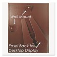 thumbnail image 3 of Nu-Dell Flat Leatherette Document Frames, 1 / Pack, Burgundy, 3 of 5