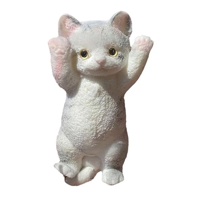 Sensoriales Gato Realista Juguete Exprimido Suave Tpr para Adolescentes Adultos