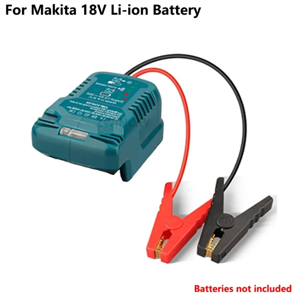 Car Jump Starters Adapter for Ma*kita 18V Battery Car Battery Jump Starter Automotive Booster Cables