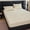 Cream White, variant on LANYC OMGYL 1 PC King Sheet Plush Velvet 78x80+11.82 in Dark Brown