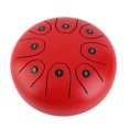 thumbnail image 4 of 5.5inch Mini 8 Tone Steel Tongue Drum C Key Percussion Instrument Hand Pan Drum with Drum Mallets Carry Bag, 4 of 5