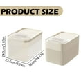 thumbnail image 2 of Contenant Hermétique pour Aliments pour Animaux, jusqu'à 30 Lb, pour Chien, Chat et Autre Bac de Rangement pour Aliments pour Animaux (Transparent, Seau à Riz de 30 L), 2 of 6