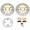 Gold, variant on Front Rear Brake Discs Rotors Pads For KAWASAKI ZX6R Ninja ZX600G ZX600J 1998-2002 ZX9R Ninja 1998-1999