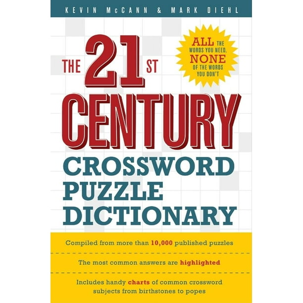 The 21st century crossword puzzle dictionary paperback walmart 