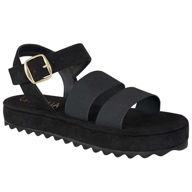 Zapato Con Plataforma Para Dama Negro Castalia 220-41 Castalia 220-41