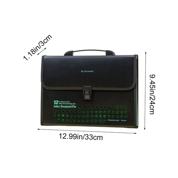 Organizador De Archivos De Acordeón, Carpeta Archivadora Tipo Acordeon