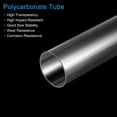 thumbnail image 4 of Plástico Tubería Rígido Policarbonato Redondo Tubo Transparente 1.2"(30mm) ID 1.3"(32mm) OD 6" (150mm) Alto Impacto para Iluminación, Maquetas, Agua Plomería, Paquete de 3, 4 of 7