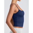 thumbnail image 3 of PINKMSTYLE Débardeurs Basiques pour Femmes à Encolure Dégagée Doublée Débardeurs Ajustables d'Été Sans Manches, 3 of 6