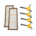 thumbnail image 1 of Zootealy Replacement Parts 4Pcs Side Brushes + 2Pcs Filters for Shark ION RV700 RV720 RV750 RV750C RV755, 1 of 6