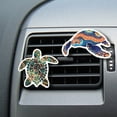 thumbnail image 5 of WIRESTER Car Air Freshener Fragrance Vent Clip Interior Decoration for Cars with Lemon Scented Pad - Tribal Turtle Color, 5 of 7