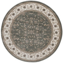 Radici Usa Pisa Area Rug 3743 Traditional Green Loops Scrolls  Floor Decor Modern Carpet