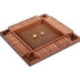 thumbnail image 4 of Wood Four Sided 10 Numbers Board Game Set Dice Table Entertainment Board Game Toy for Family Adults Party, 4 of 7