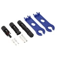 thumbnail image 2 of 10 pares de conectores Cable fotovoltaico IP67 a prueba de agua y enchufe fotovoltaico para cable fotovoltaico Hugtrwg Para estrenar, 2 of 7