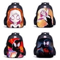 thumbnail image 2 of Spider-man Into The Spider-verse Estudiantes Mochila Superhéroe Impreso Mochila Niños Cojín de aire Arnés Mochilas escolares impermeables hola suerte unisex, 2 of 2