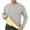 Grey, variant on Yuyuzo Mens Crewneck Sweatshirt Long Sleeve Fleece Sherpa Lined Pullover Winter Thermal Underwear Top