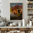 thumbnail image 2 of Fall in Central Park Framed Art Modern Wall Decor, 2 of 15