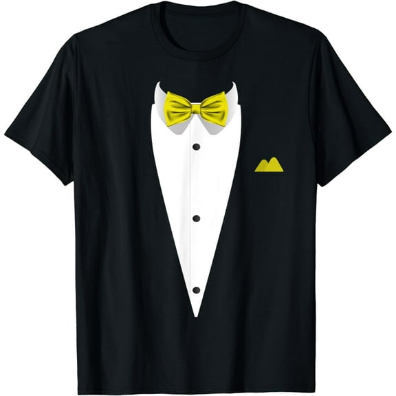 Tuxedo with Bowtie For Funny Wedding And Special Occasions T-Shirt