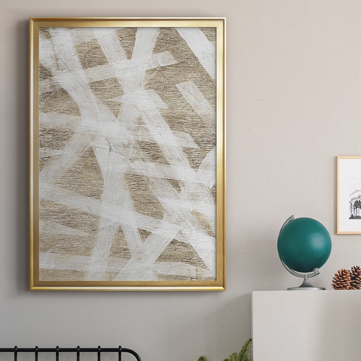 Splinters Premium Framed Print, in Gold, Black, or Silver - Ready to Hang