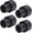 4, variant on 4-Pack UPVC Reducer Pipe Fitting, 1-1/4"x1" Reducing Coupling Connector Schedule 80 PVC Straight for Water Line [Grey]