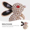 thumbnail image 2 of Shisuyan Full Diamond Rabbit Brooch Alloy Breastpin Clothes Accessory Lady Breastpin, 2 of 8