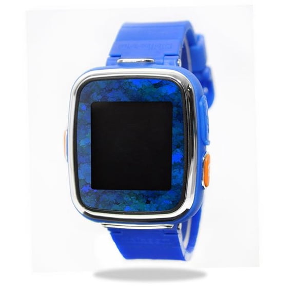 MightySkins VTKIDX-Blue Ice Skin for VTech Kidizoom Smartwatch DX Wrap Cover Sticker - Blue Ice