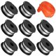 thumbnail image 1 of s9F 8 Replacement Spool + 1 Spool Cap for Black & Decker GH750 R6G GH710 GH700 Lawn Mower, DF-06, 1 of 5