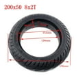 thumbnail image 4 of 2X 8 Inch Electric Scooter Tire 200X50 Solid Tire Front Rear Tire for Speedway RUIMA Mini 4 PRO,2 x Solid Tire,black, 4 of 5