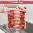 thumbnail image 5 of Microfiber Cleaning Cloth, 5 PCS Kitchen Towels(10" x 10"), Absorbent Streak Free Lint Cleaning Cloths, Reusable and Washable Dish Rags with 12" and 10" Lazy Susan Organizer, 5 of 9