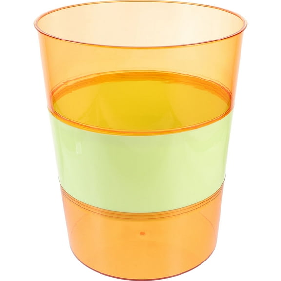 KAJNBN 1Pcs Modern Bathroom Trash Can Rectangular Plastic No Lid For Home And Office Use