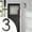Black#04, variant on Blateno Modern Floating House Numbers for Outside, Address Number with Nails Kit & Template, Easy to Mount for Exterior House Address - Ideal for Garage Gates, Streets, and Farmhouses