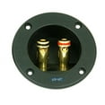 thumbnail image 2 of DNF (10 Pack ) Black Round Ring Spring Cup Connector Speaker Box Terminal/ Subwoofer Enclosure, 2 of 4