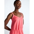 thumbnail image 3 of Scoop Women's and Women's Plus Scubaknit Tank Jumpsuit, Sizes XS-4X, 3 of 4