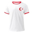 thumbnail image 4 of Xdzjlr T-Shirt pour Homme Imprimé Thème Dinde Col Rond Manches Courtes Mode Chemise d'Été pour Homme, m, 4 of 4